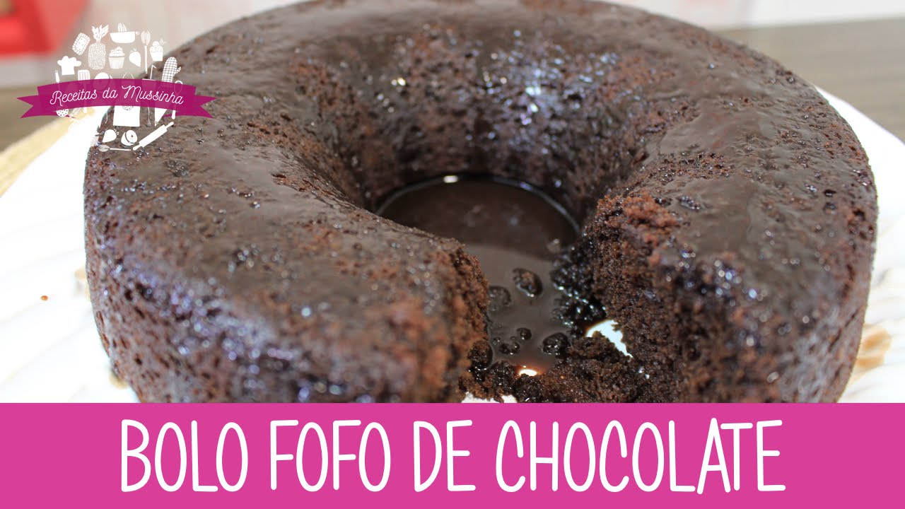 Bolo Fofo de Chocolate - Episódio 136 - Receitas da Mussinha
