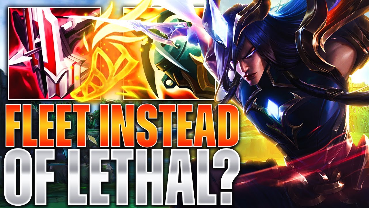 TAKING FLEET ON YONE INSTEAD OF LETHAL TEMPO!?
