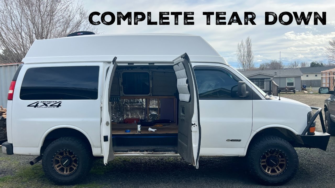 4x4 Chevy express interior rebuild and demo