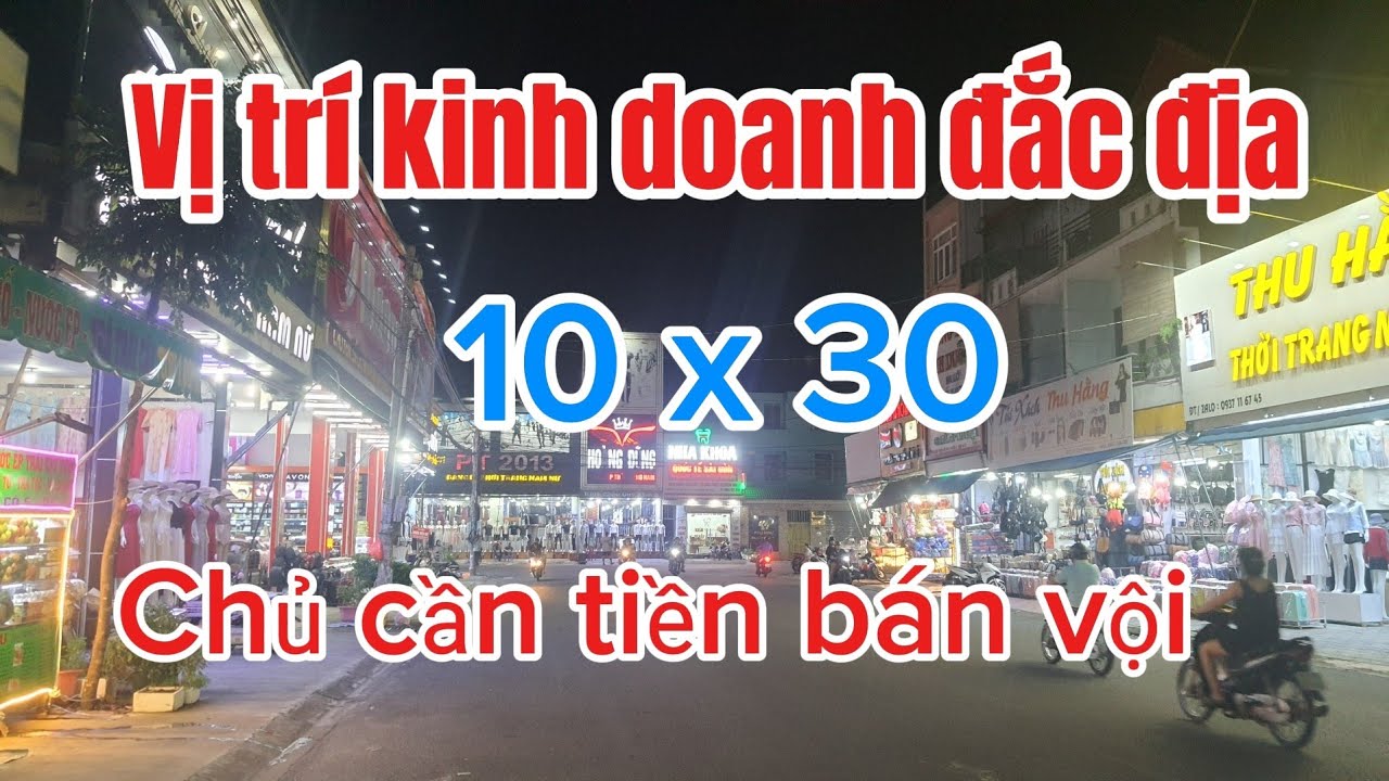  Bán Nhà Mặt Tiền Chợ Đêm Việt Sing – Cho Bách Hóa Xanh Thuê 40 Triệu/Tháng | An Phú Thuận An BD