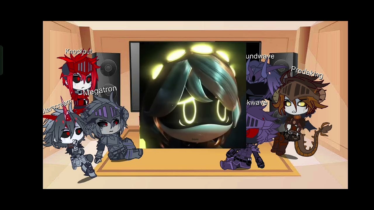 Transformers prime:Decepticons react to Murder drones. React to murder drones