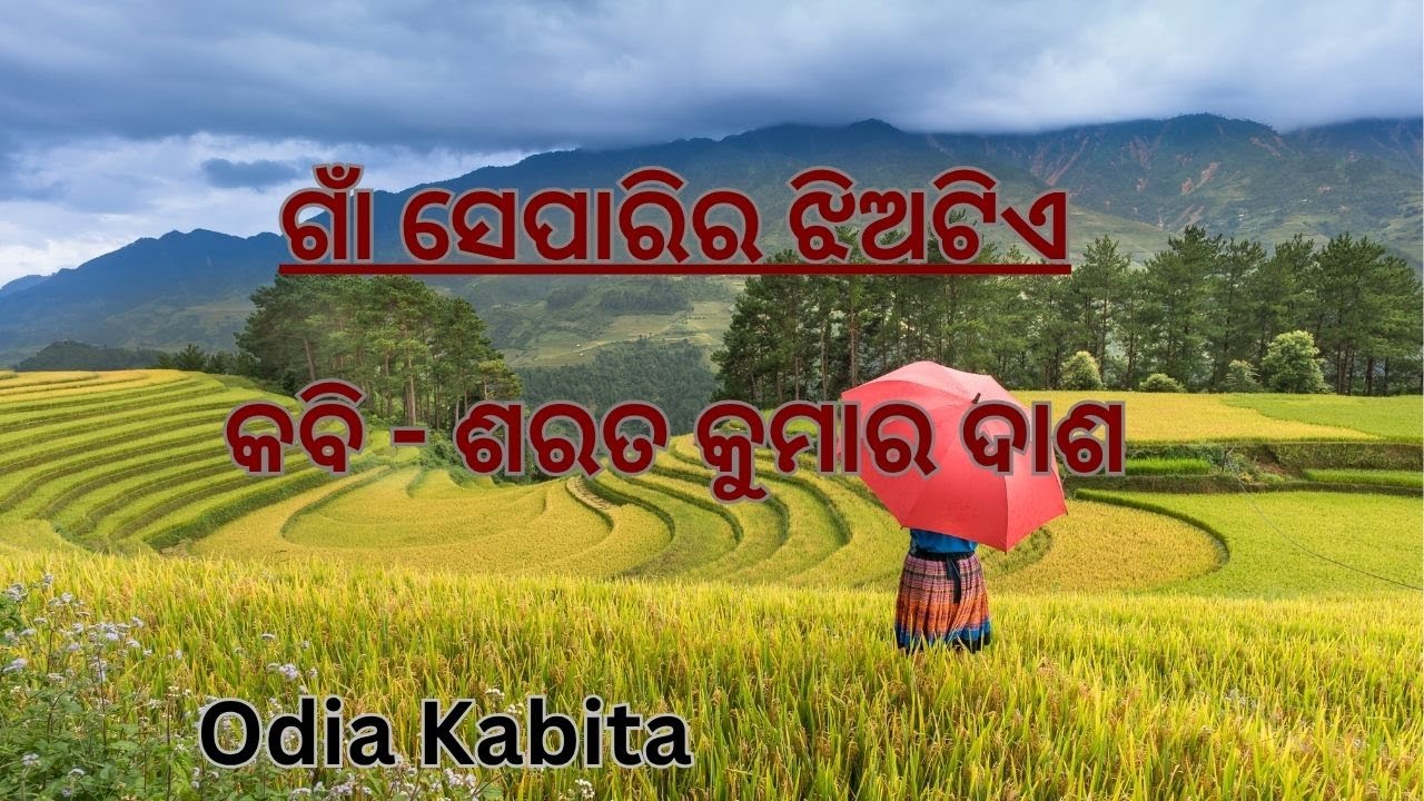ଗାଁ ସେପାରିର ଝିଅଟିଏ  || Love Poem ||  Sad Romantic Poem || Odia Poetry