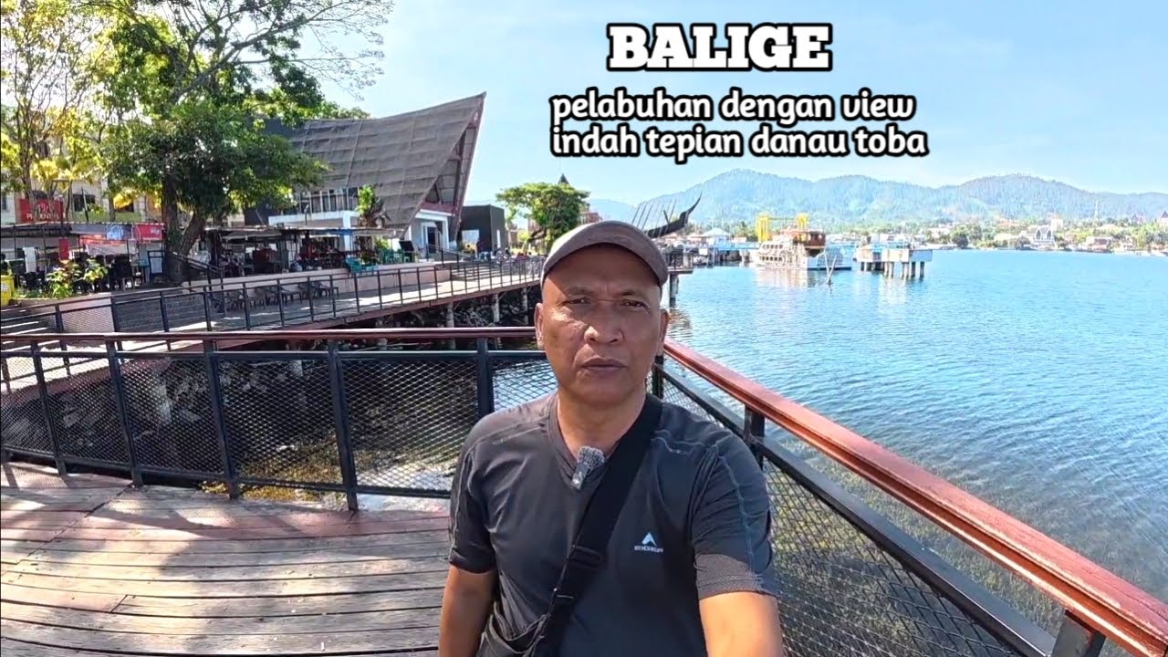 MENIKMATI INDAHNYA PEMANDANGAN DISEKITARAN PELABUHAN BALIGE | KABUPATEN TOBA | DANAU TOBA.