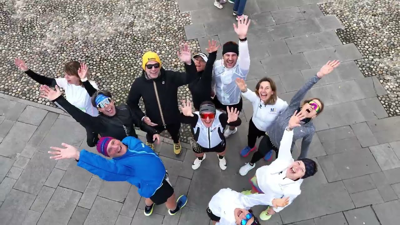 SANTA MARGHERITA LIGURE 11 Gennaio 2025: PORTOFINO RUN 10 Km vista dal drone