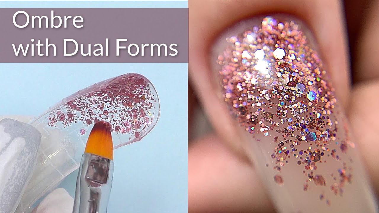 Dual forms Ombre Nails with RSTYLE Polygel