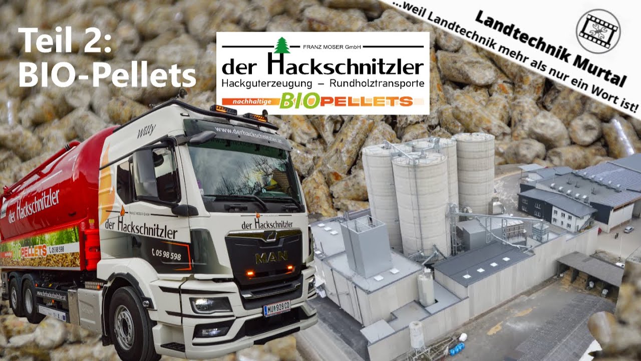 der Hackschnitzler Teil 2: Kreislauf der nachhaltigen BIO-Pellets | Landtechnik Murtal