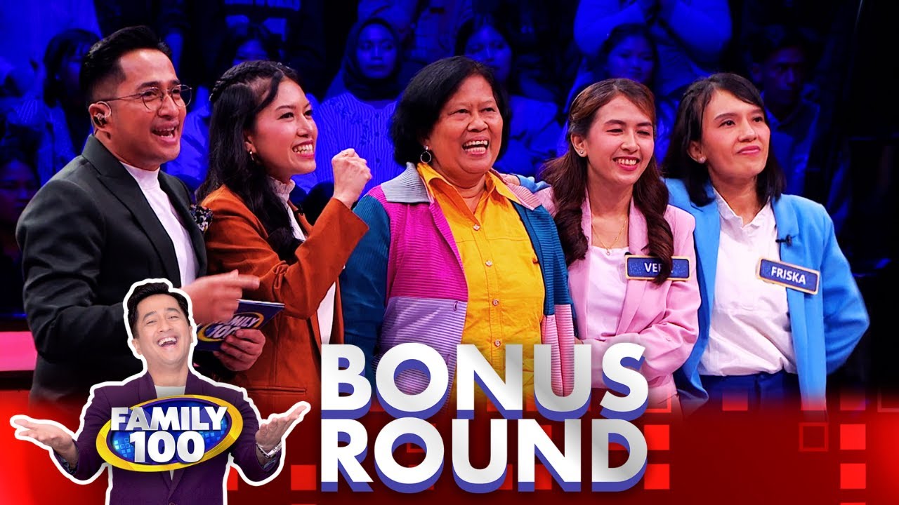SELAMAT! Keluarga Sitorus Berhasil Meraih 20 JUTA Di Babak BONUS! - Family 100