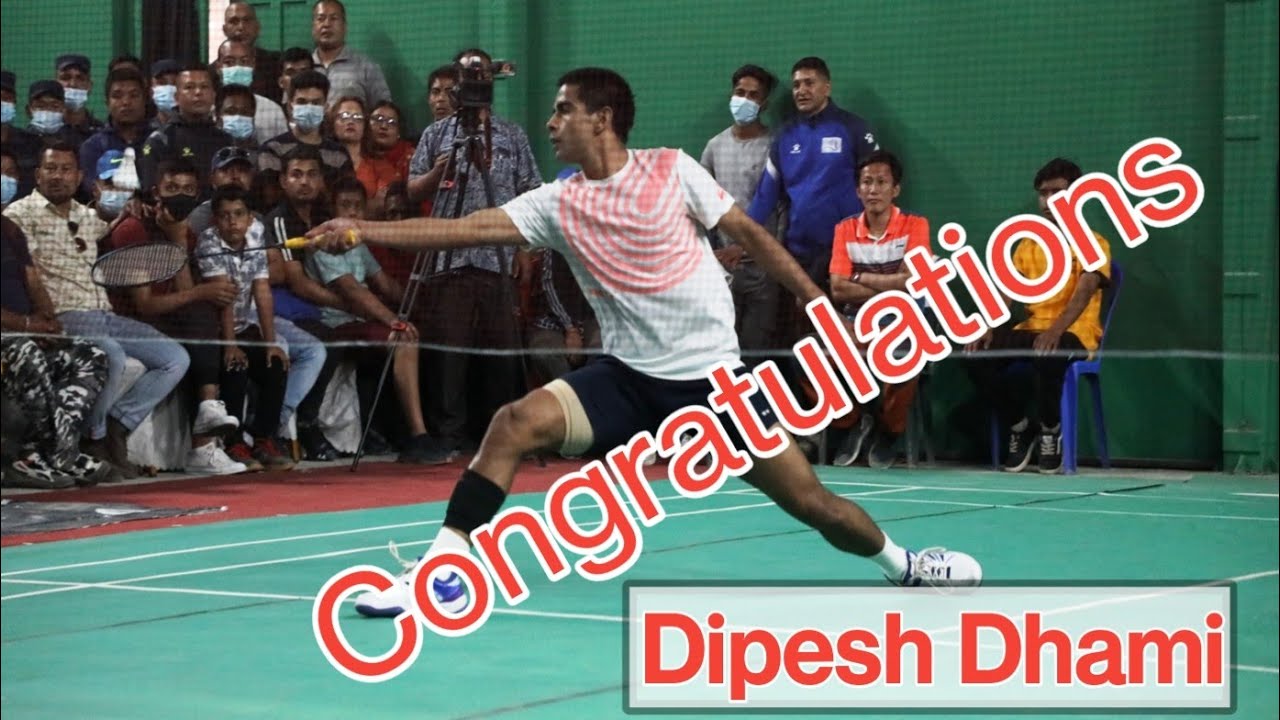 First NationWide Bhaktapur Open Badminton Tournament 2078 Dipesh Dhami(APF) VS Prince Dahal(Revive)