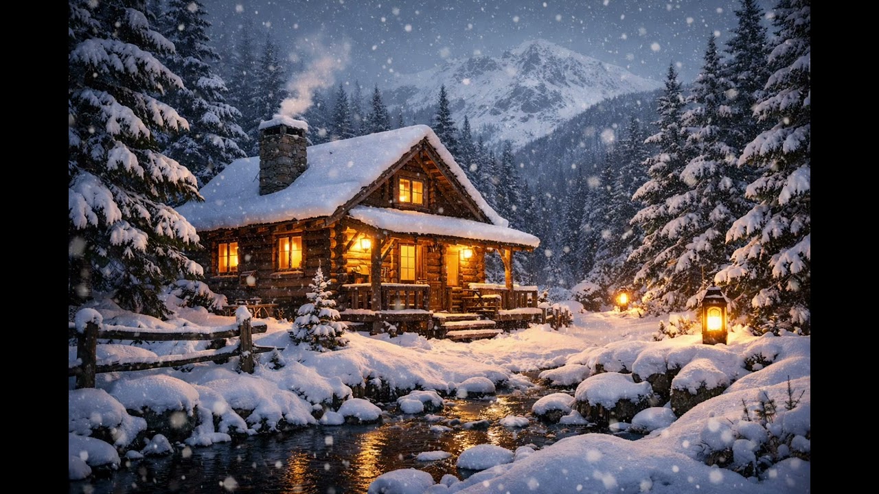 Snow Silence Meditation ❄️ 雪の静けさで瞑想 | Meditación en Silencio de Nieve