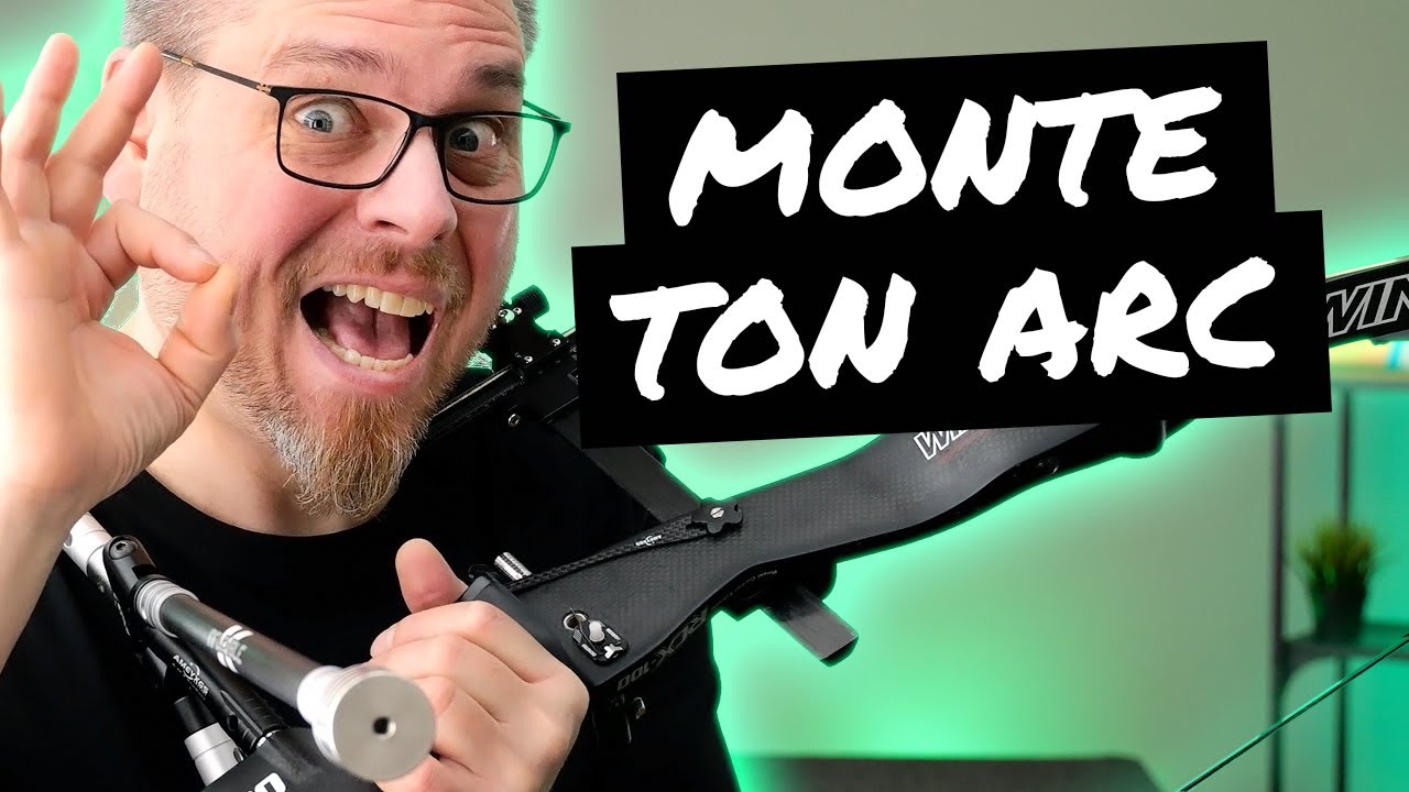 Je monte mon arc classique branches viseur et stabilisation