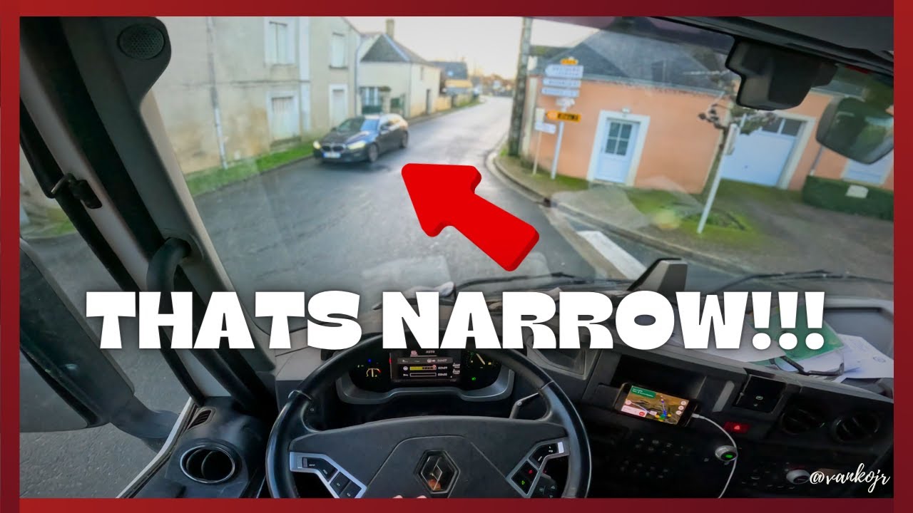 NARROW PUBLIC ROADS AND A STRESSED TRUCK DRIVER