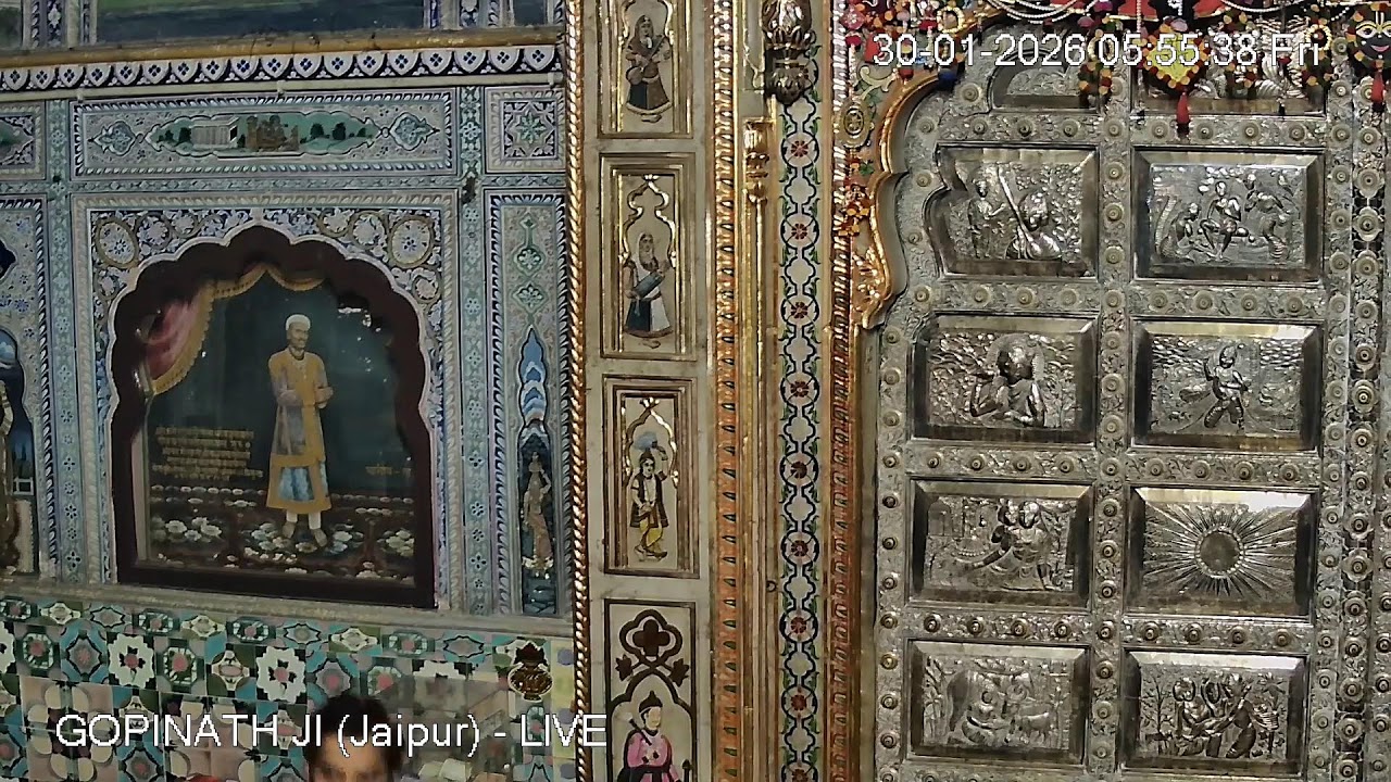 GOPINATH JI MANDIR (Jaipur) - LIVE DARSHAN (30th january 2026)