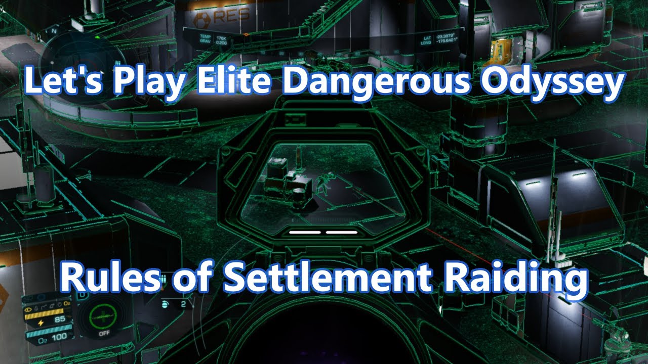 Let's Play Elite Dangerous Odyssey - Rules of Settlement Raiding