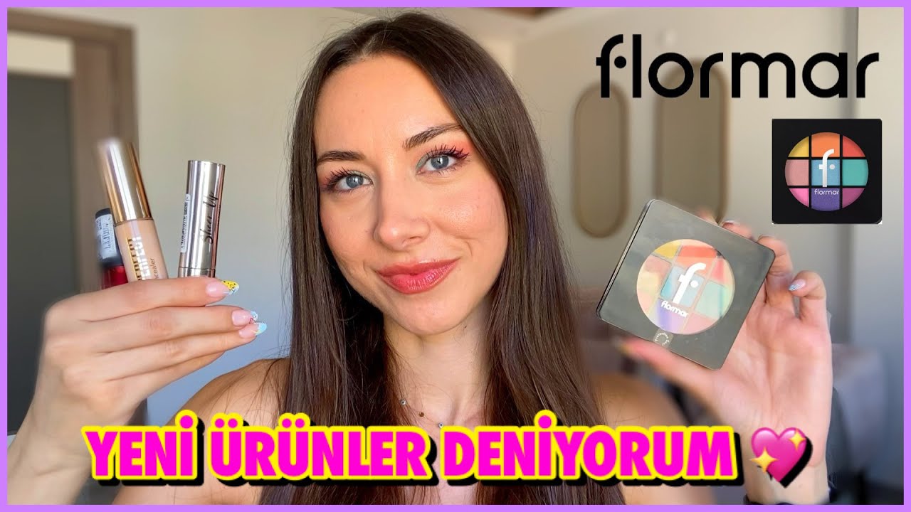 FLORMAR ÜRÜNLERİNİ DENİYORUZ 💖 | CHERRY COLA DUDAKLAR 💄 | EN BEĞENDİĞİM TİNT 🤩