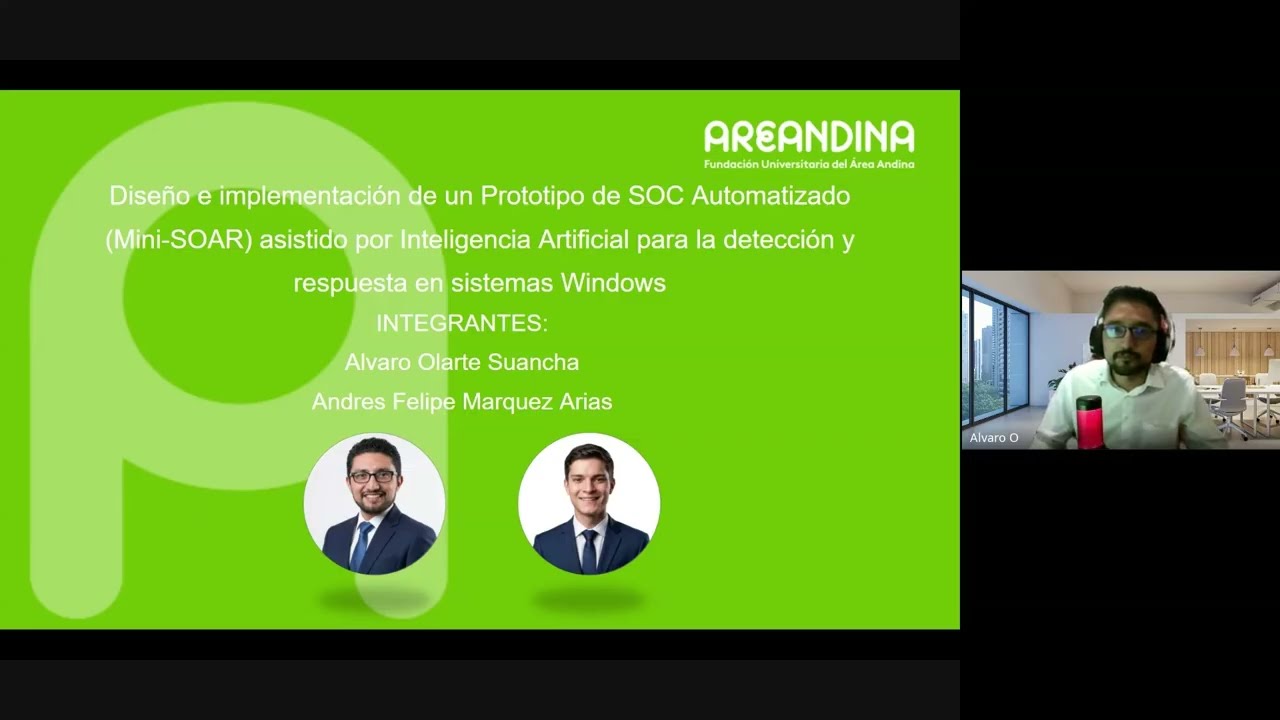 Sustentación Proyecto Diseño e Implementación de un SOC Automatizado por Inteligencia Artificial