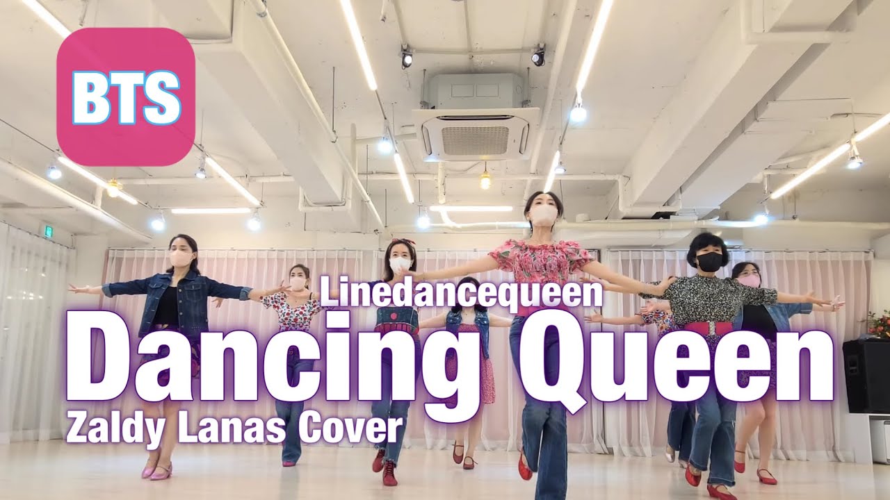 Dancing Queen Line Dance Tutorial 🎬 l 댄싱퀸 라인댄스 설명영상 l Zaldy Lanas Cover l 라인댄스퀸
