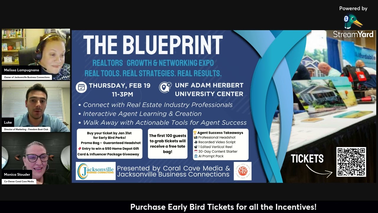 Inside The Blueprint  A Real Estate Even🤝 Meet Sponsor Freedom Boat Club