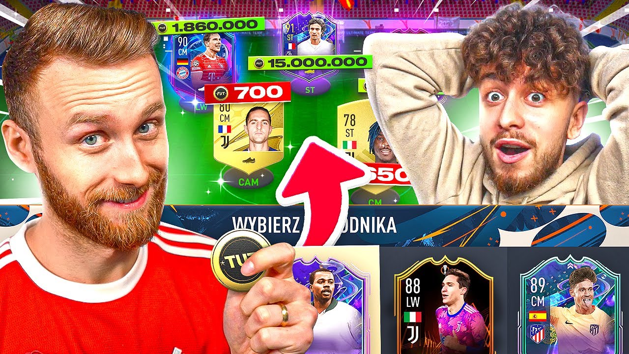 TO MUSI BYĆ REKORD! KTO ZROBI DROŻSZY DRAFT W FIFIE 23 VS ALVIN