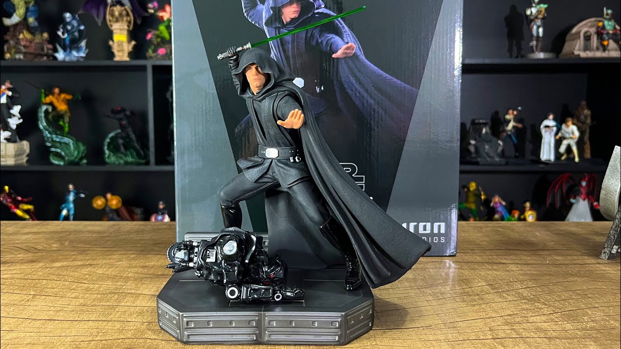 #120 Unboxing e Review Luke Skywalker - Combat Version 1/10?! Da Iron Studios
