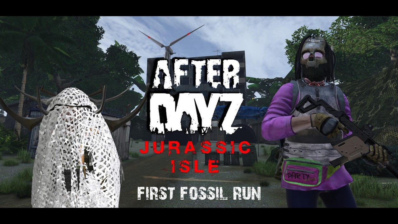 After DayZ - First Time Fossil Mining (Amber Mine) #AfterDayZ #DayZ #Gaming #Modded #Dinosaur