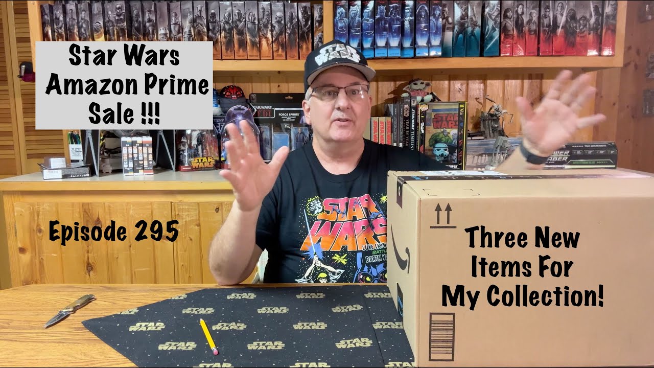 Распродажа «Звёздных войн» на Amazon Prime E295! Три новых предмета для моей коллекции.
