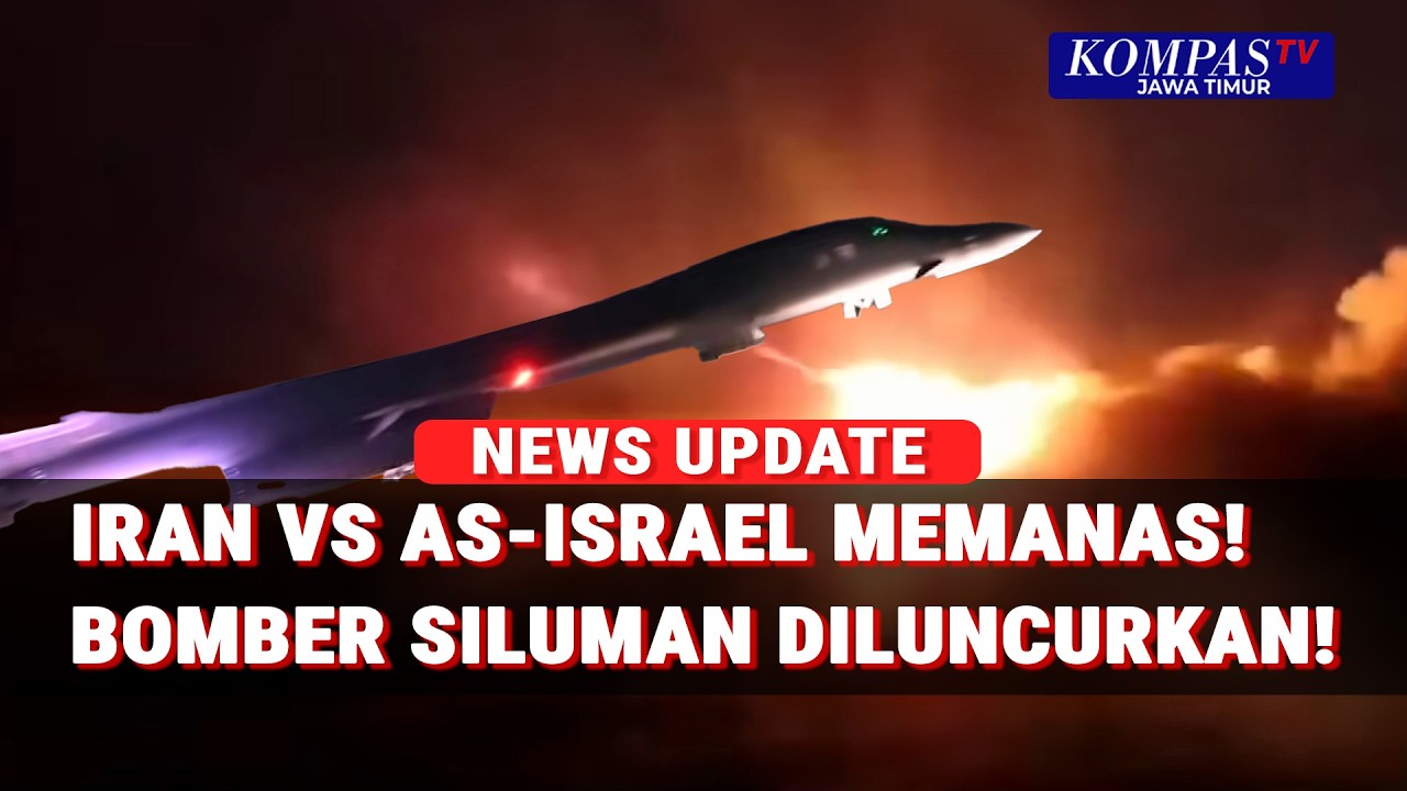 Perang Memanas! Iran Luncurkan Drone Rudal Balas AS-Israel, B-2 Siluman Ikut Gempur Iran