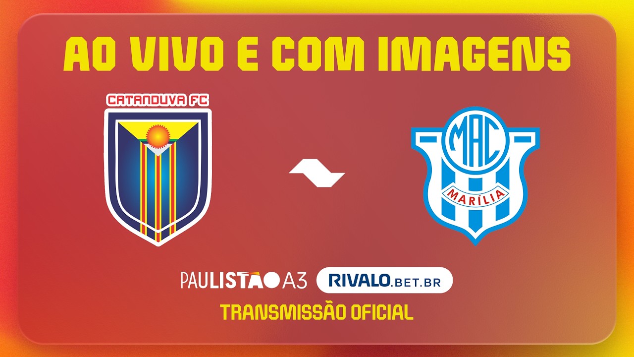 JOGO COMPLETO: CATANDUVA X MARÍLIA | RODADA 9 | PAULISTÃO A3 RIVALO 2026