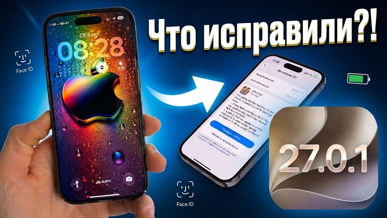 iOS 27.0.1 вышла! Что нового и зачем нужно обновление?