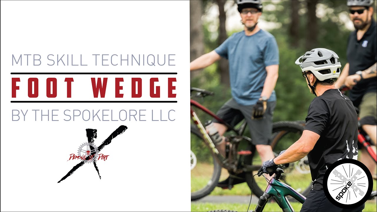 MTB SKILL VIDEO: FOOT WEDGE #mtbcoaching #mtbcoach #howto