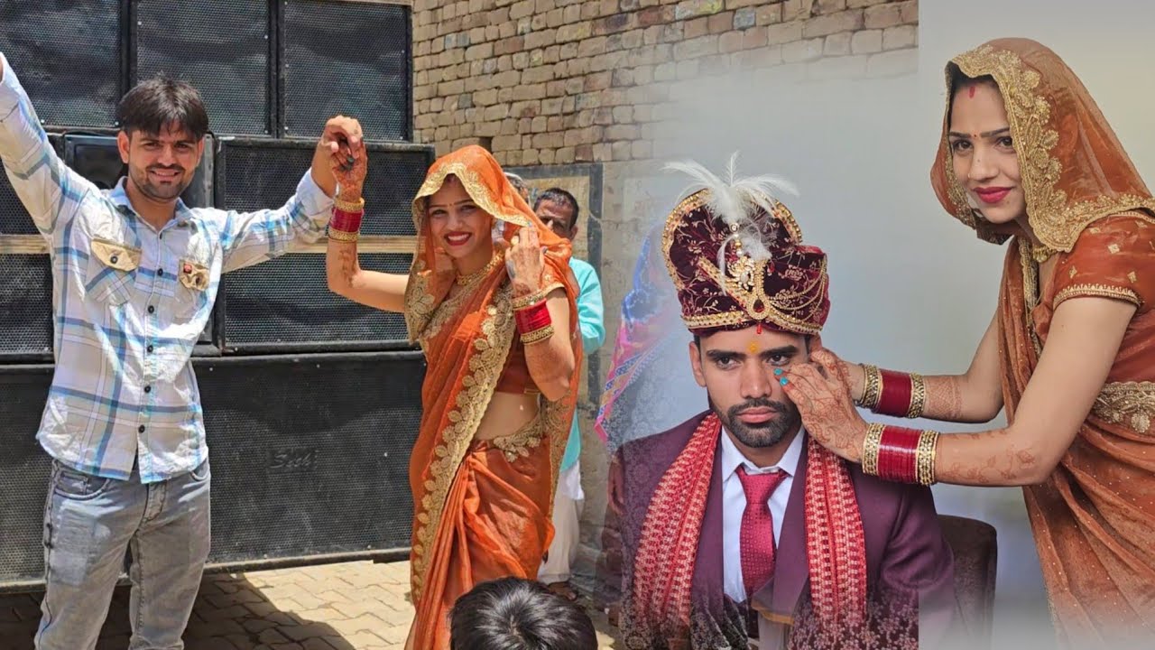 desi vlog चढ़ गया मेरा देवर बारात में अब तो बहु लेके लौटेगा कुछ ऐसे रही मेरी भी रस्म gurpreetkaurvlog