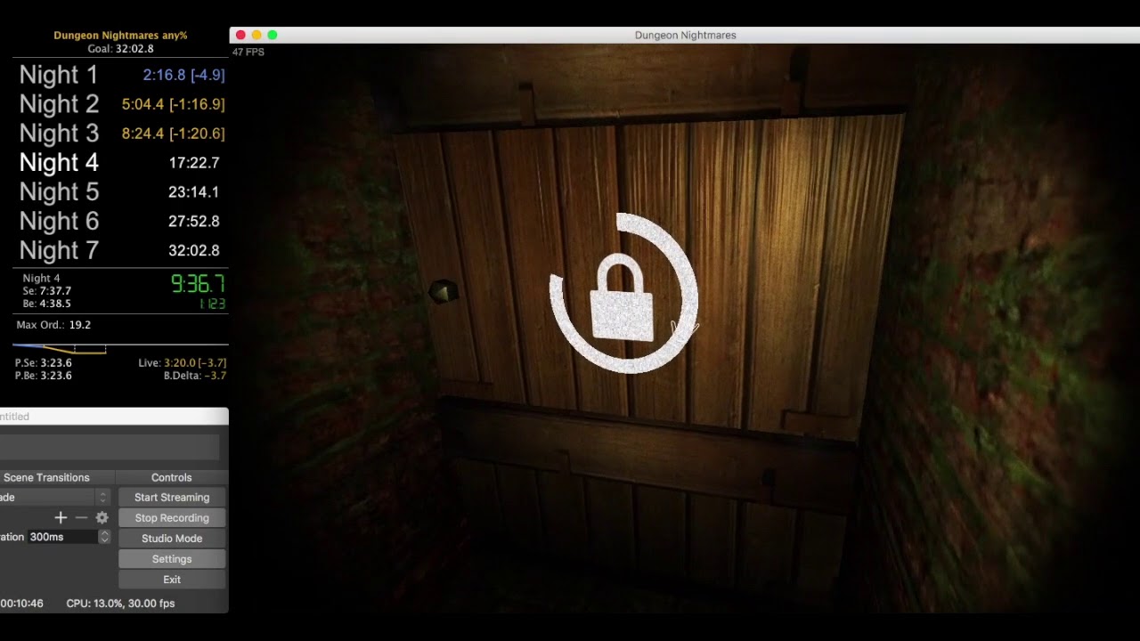 Dungeon Nightmares Speedrun – 19:56 [WR]