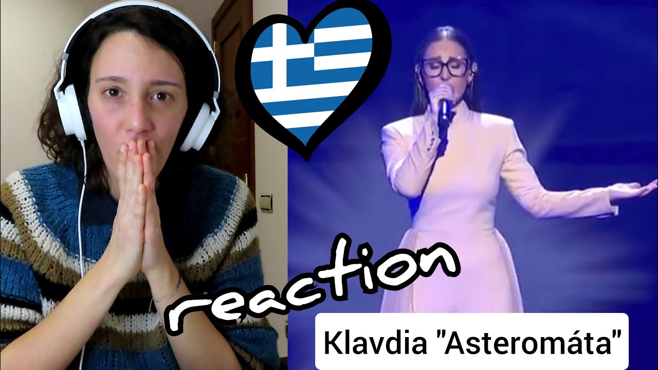 Visual artist REACTION / Eurovision 2025 Greece / Klavdia 