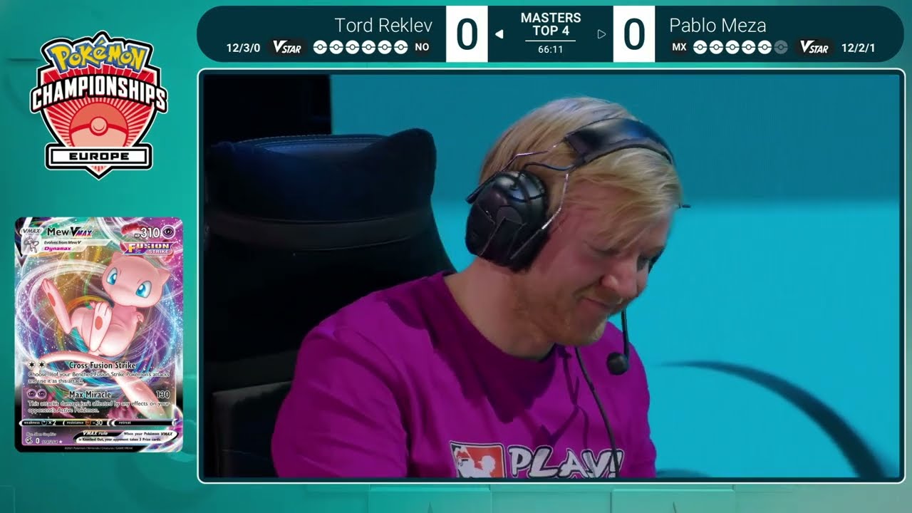 TOP4 Tord Reklev Vs Pablo Meza | 2023 Pokémon Europe International Championships