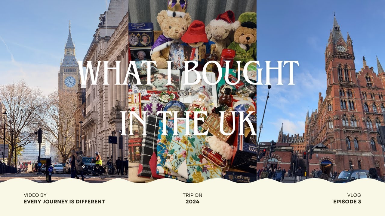 【イギリス購入品】イギリス10日間の旅で買ったもの全部見せます！おすすめお土産紹介 | ハロッズ | お菓子 | コスメ | クリスマス雑貨 | エディンバラ | ロンドン |