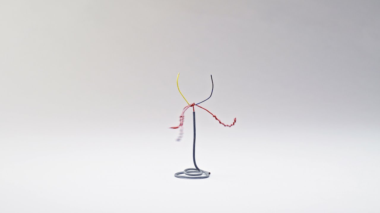 Calder's Untitled, c. 1945, set in motion