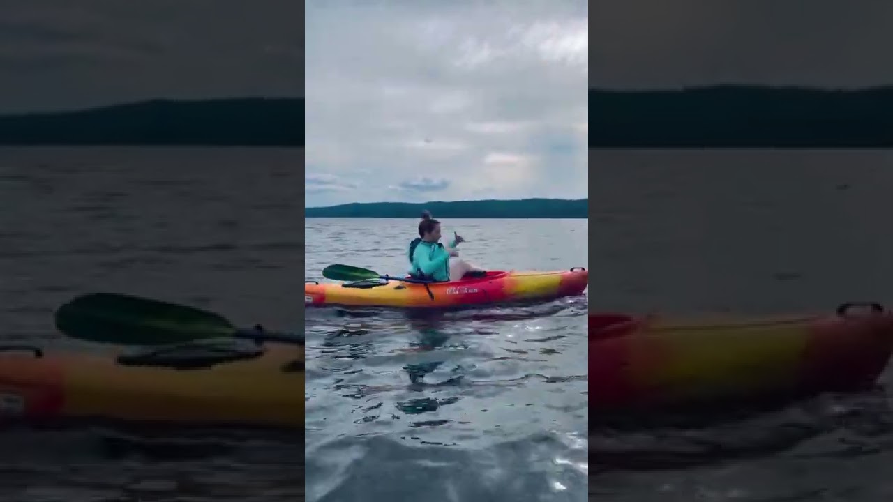Comment remonter à bord de son kayak/How to get back in your kayak easily