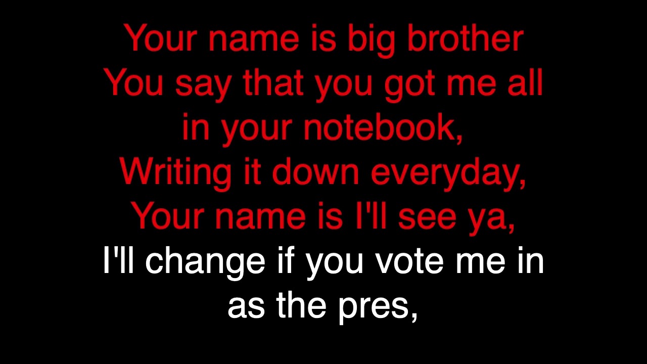 Stevie Wonder Karaoke - Big Brother (Karaoke)