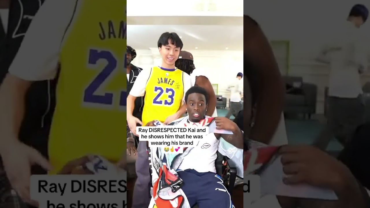Ray lowkey felt proud when Kai Cenat wore his brand 🥹 | RUEI Wears | RUEI Tracksuit | Rayasianboy