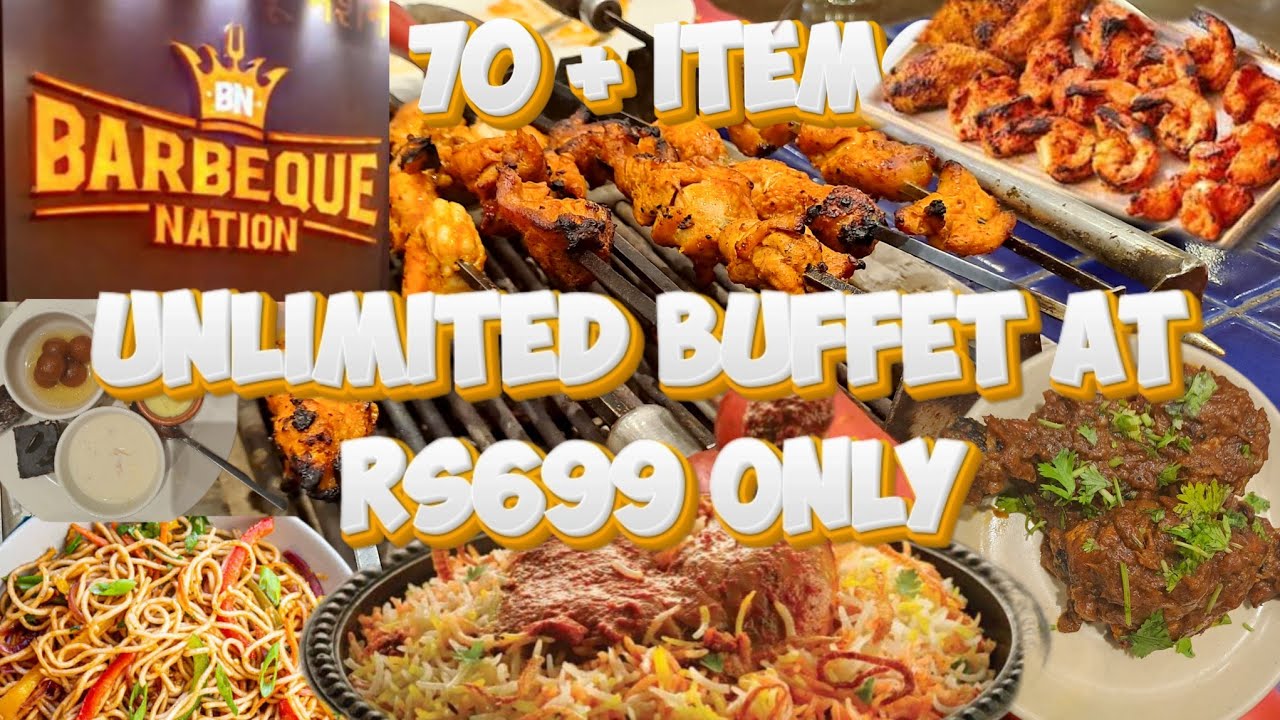 Best buffet in chennai |  Unlimited BBQ with 70+ Items | Barbeque Nation| hidden gem in chennai
