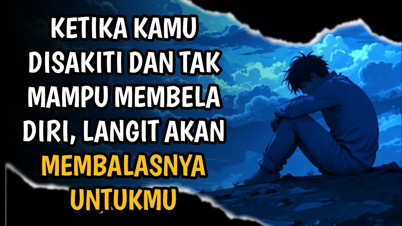 Saat Kamu Disakiti Dan Tak Mampu Membela Diri, Langit Akan Membalasnya Untukmu🔥🔥