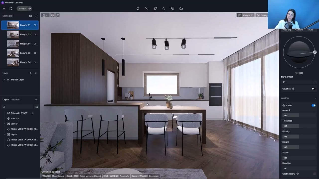 Integrált D5 Render - ARCHLine.XP 2025 - Oktató videó