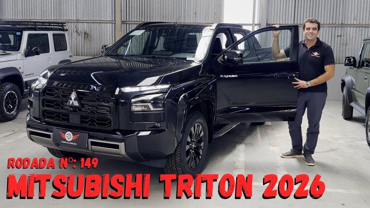 Mitsubishi TRITON 2026 - Mudou muito?