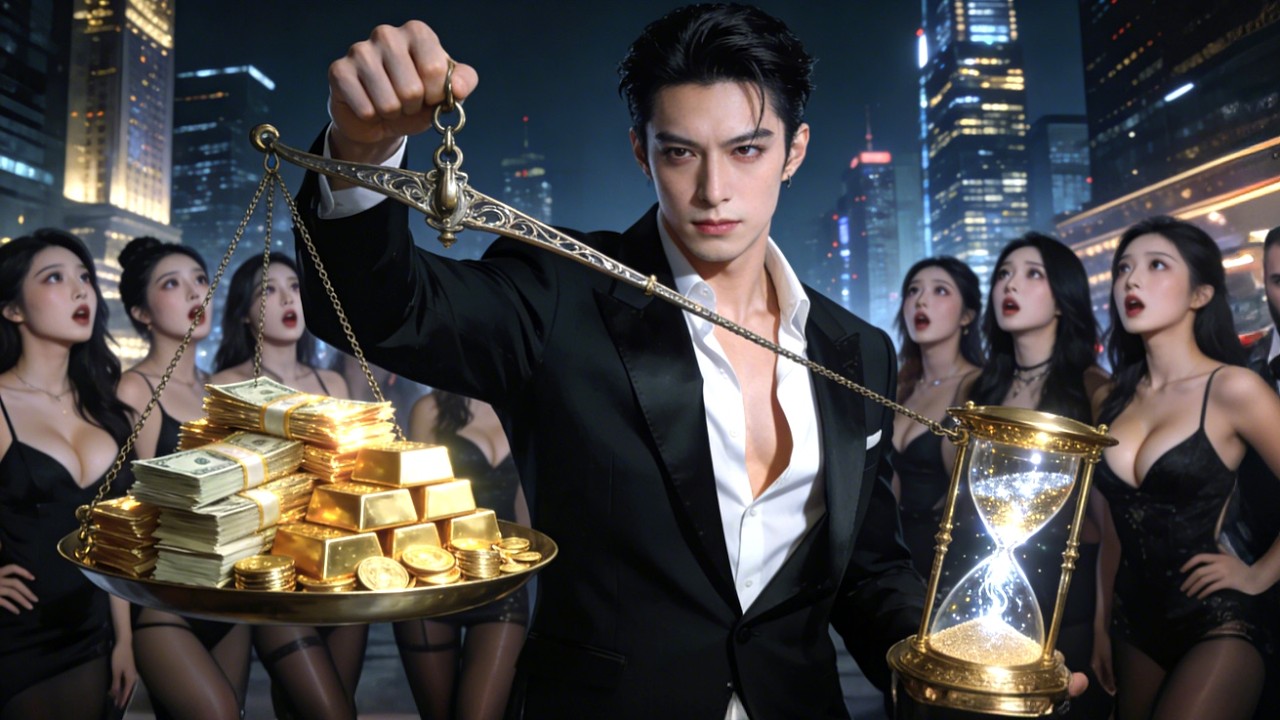 Bisakah waktu diperjualbelikan?Saya bisa mengendalikan waktu,dengan uang,saya bisa membeli keabadian