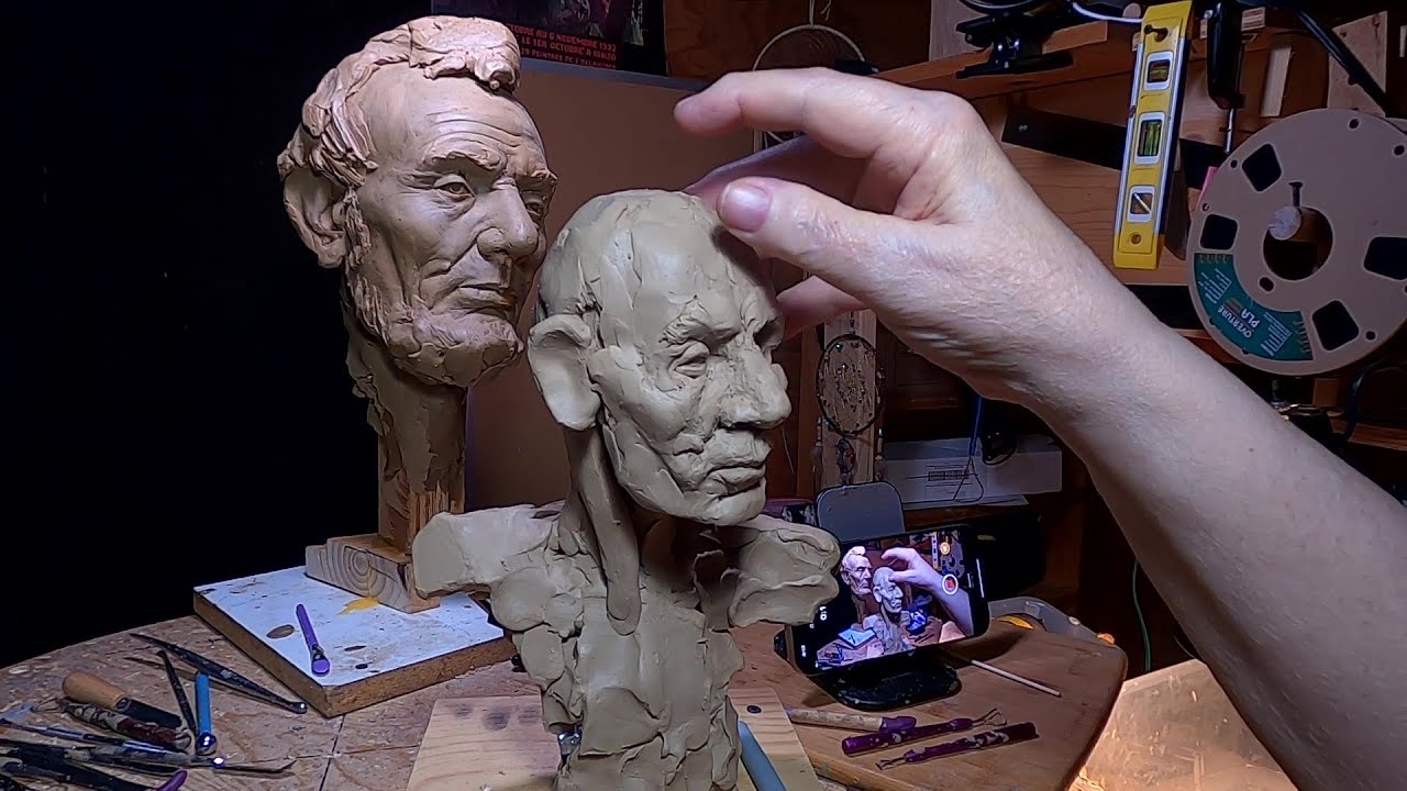 NO COMPROMISE,  FREEDOM FOR ALL,    Lincoln's Face Begins to Take Shape