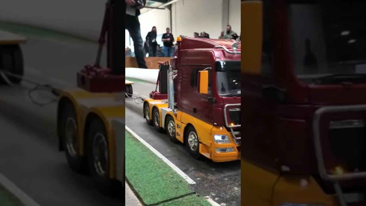 RC Mercedes WindMolen Blad Transport