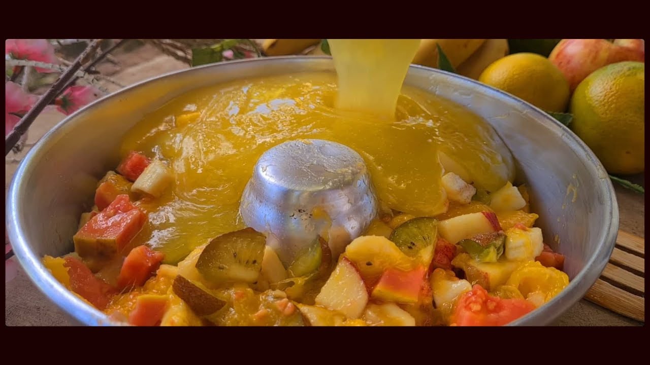 A MELHOR SOBREMESA REFRESCANTE DE FRUTAS,  COMO VOC&Ecirc;  NUNCA VIU  😀😀😀