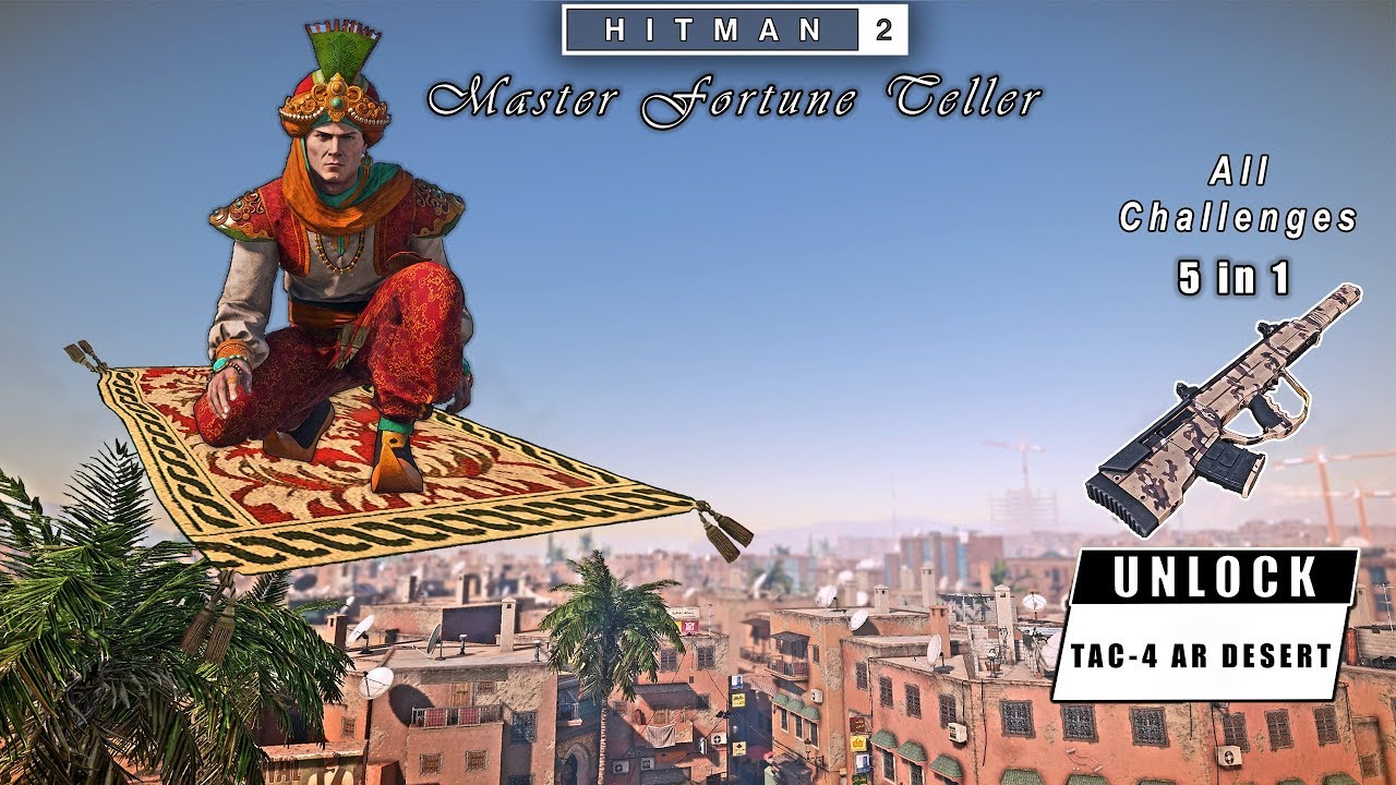 HITMAN 2 - Master Fortune Teller Challenge Pack | Silent Assassin