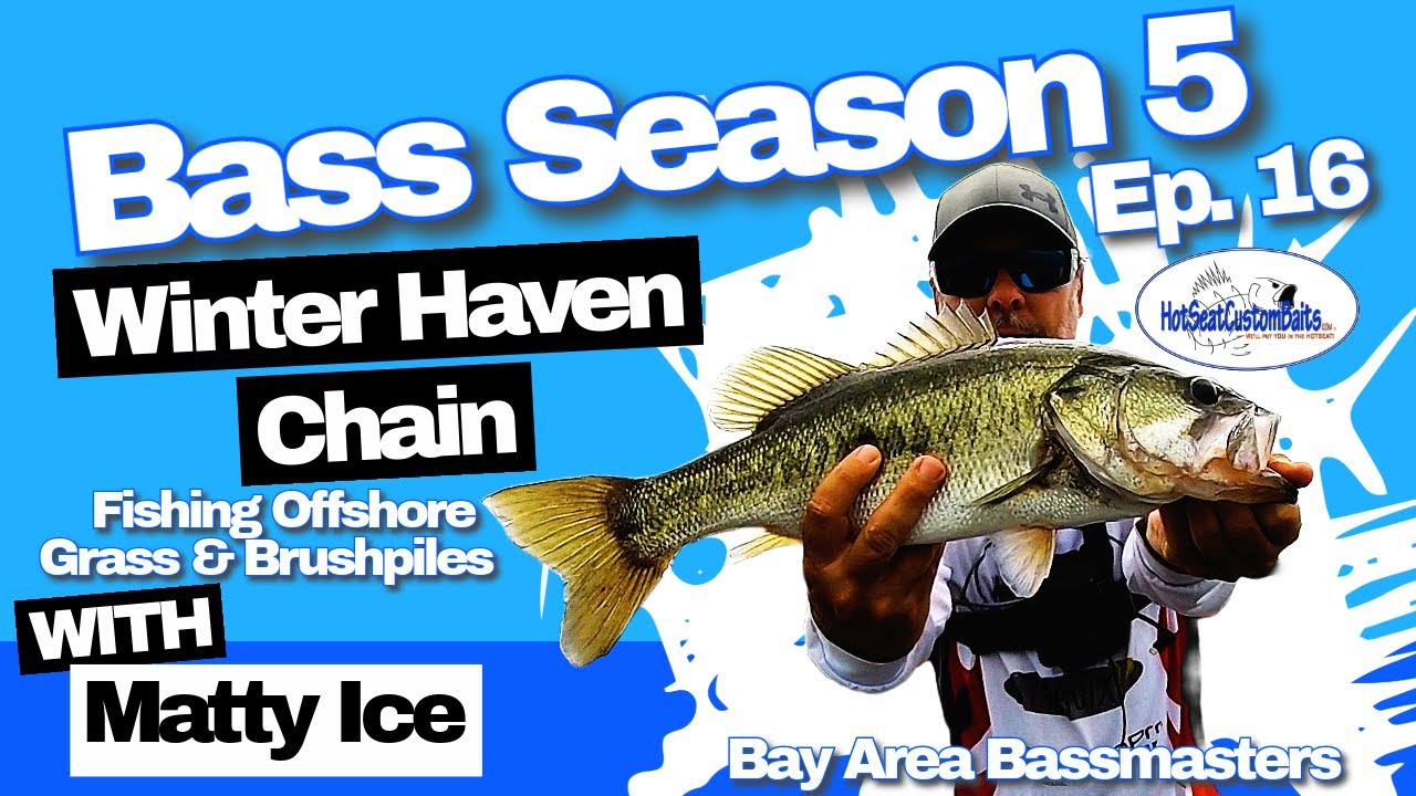 Winter Haven Chain Bass Tournament Fishing Offshore Grass & Brushpiles
