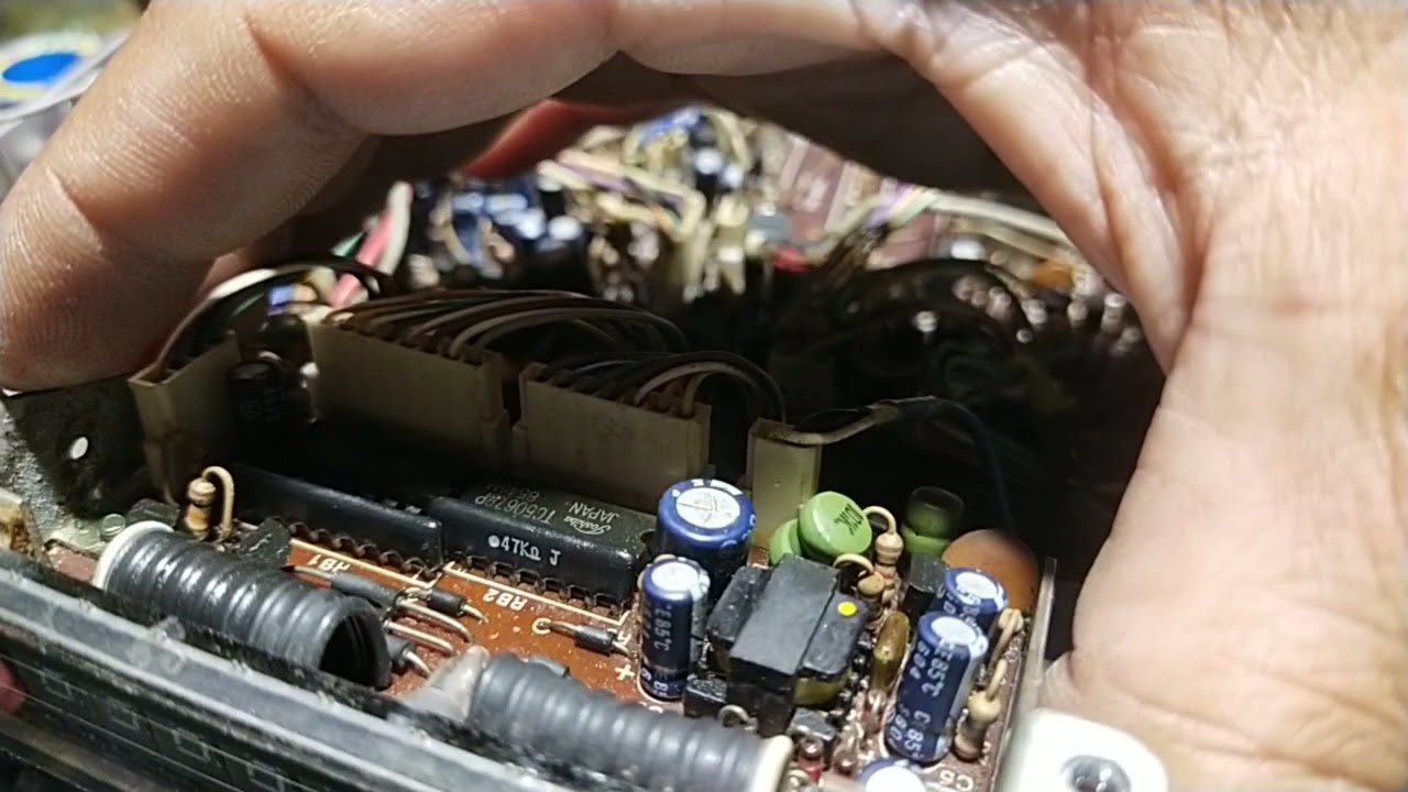 KENWOOD TS430 tidak bisa RX desis lirih