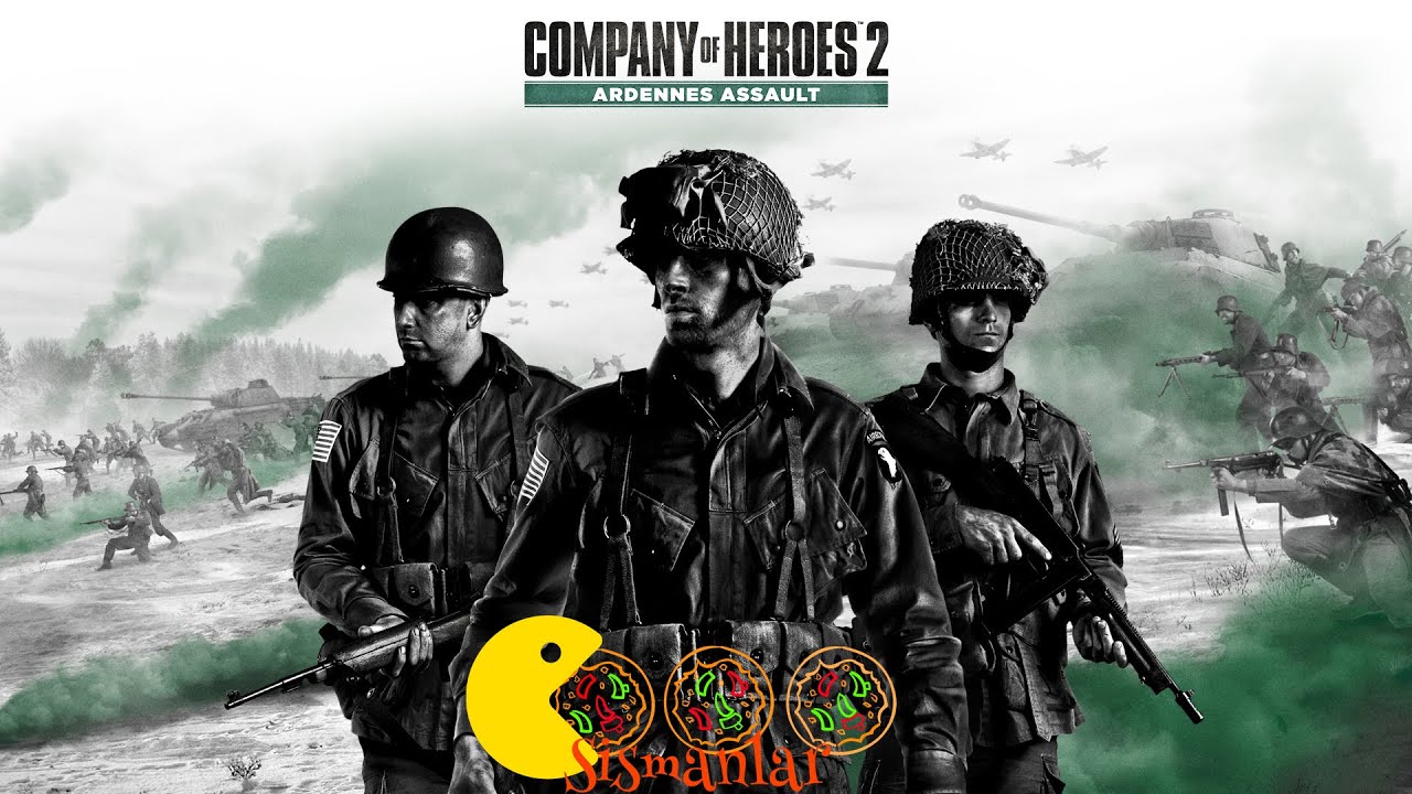 499 avans,500'de biter || Company of Heroes 2 4v4 ||Türkçe